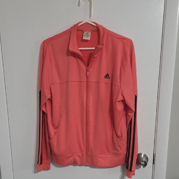 adidas Jackets & Blazers - Adidas Women's Coral Bomber Jacket with Black Accents